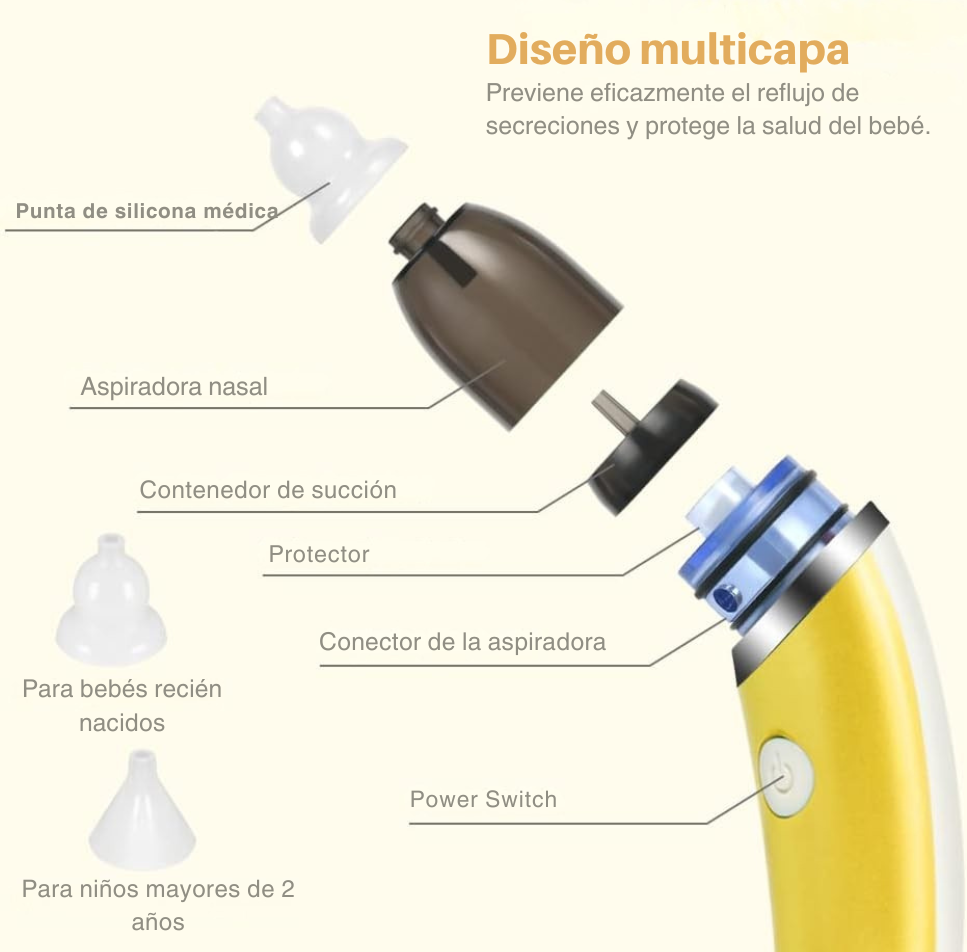 ClearNoose - Aspiradora nasal