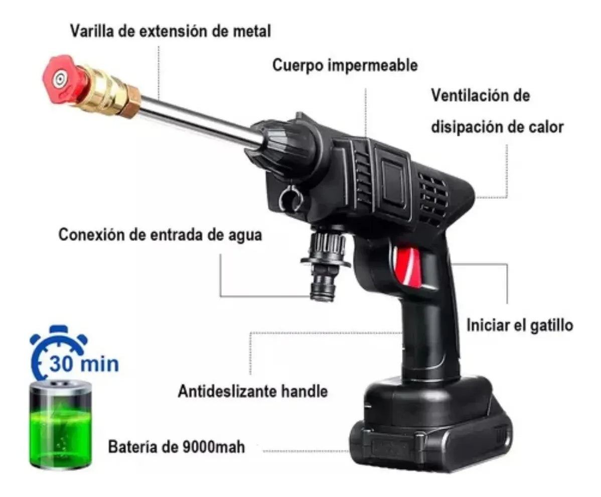 Vortex Clean - Hidrolavadora Inalambrica con Maletin