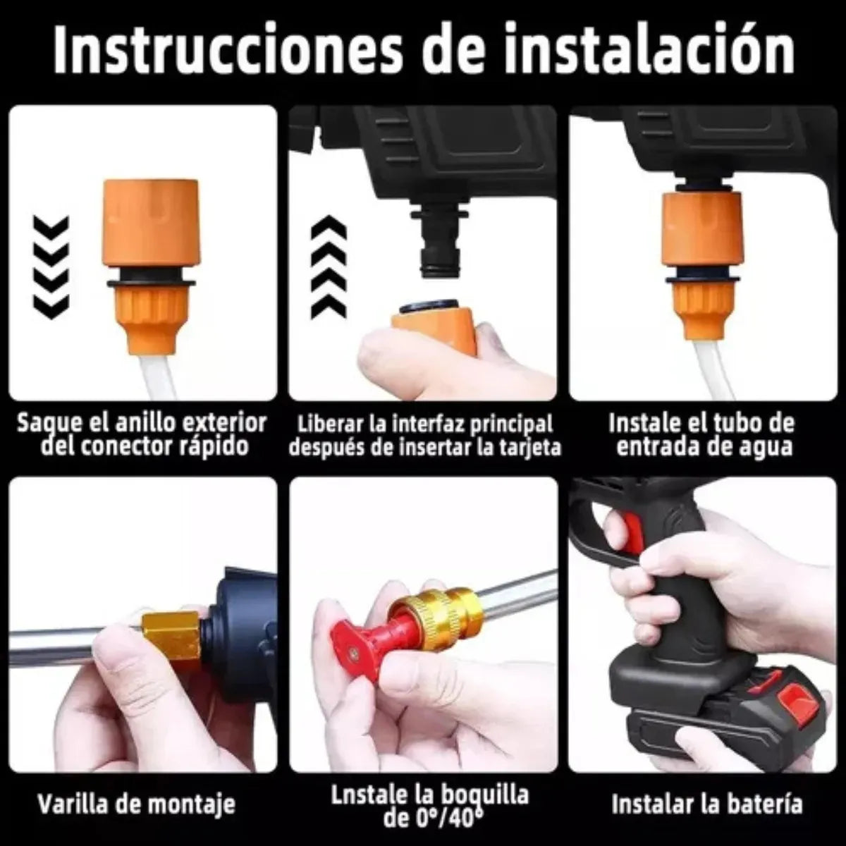 Vortex Clean - Hidrolavadora Inalambrica con Maletin