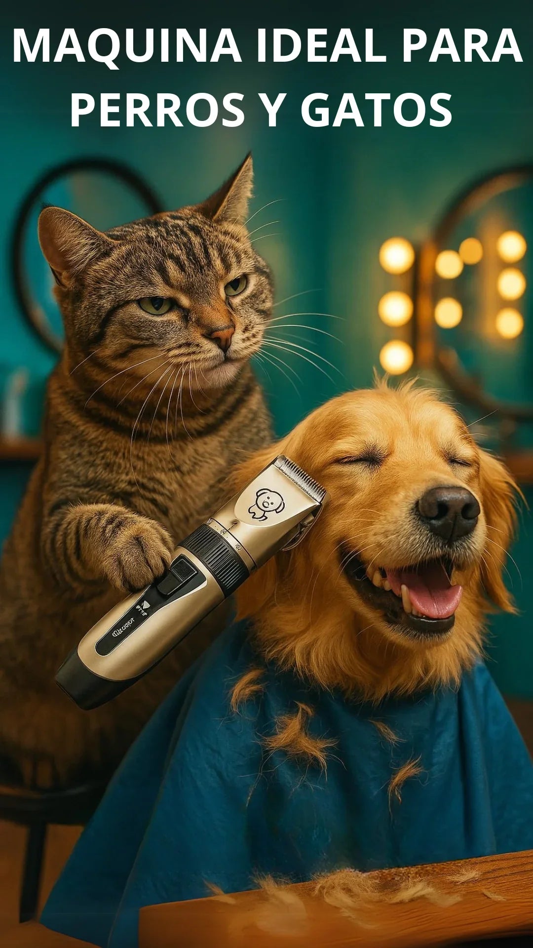 GroomCutter - Maquina corta pelo para mascotas