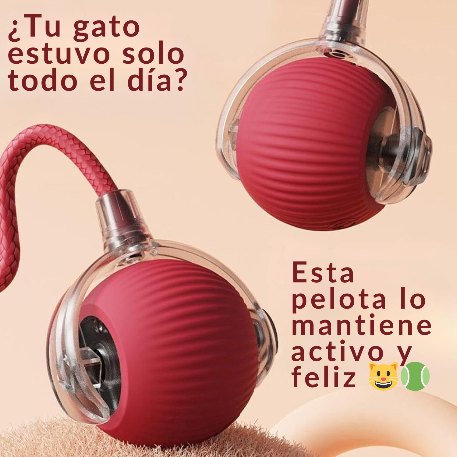 Spoink 1.0 - pelota con cuerda interactiva