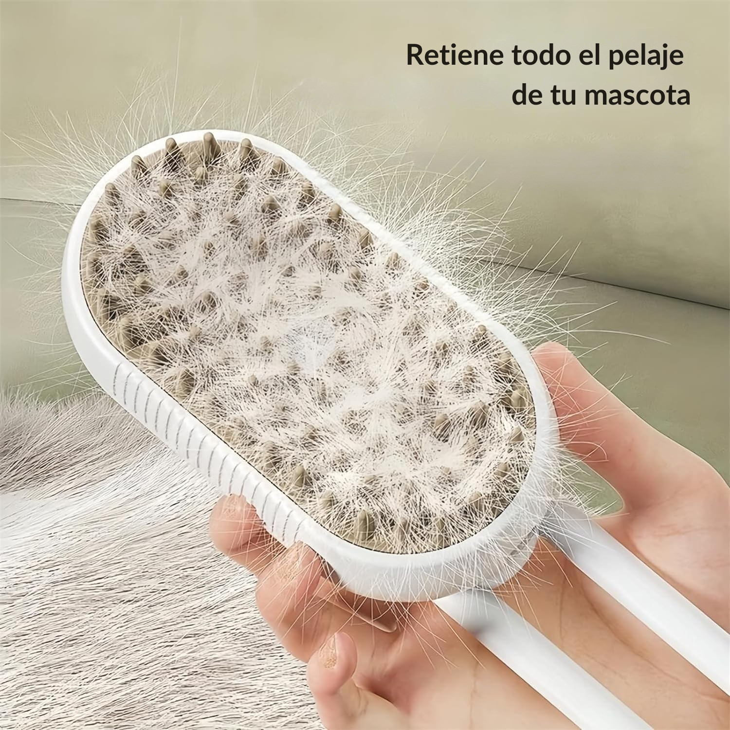 FuzzyOut -Cepillo de vapor 3 en 1